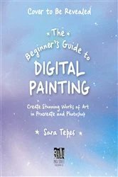 Book cover of Digital Painting Made Simple by Sara Tepes