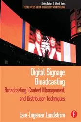 Book cover of Digital Signage Broadcasting by Unknown