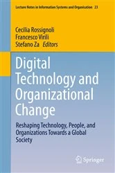 Book cover of Digital Technology and Organizational Change by Cecilia Rossignoli
