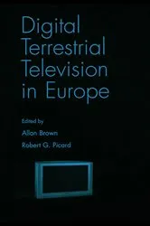 Book cover of Digital Terrestrial Television in Europe by Allan Brown