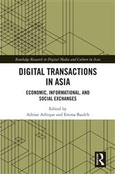 Book cover of Digital Transactions in Asia by Adrian Athique