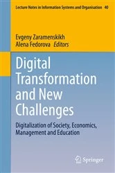 Book cover of Digital Transformation and New Challenges by Evgeny Zaramenskikh