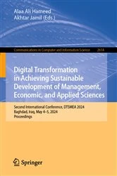 Book cover of Digital Transformation in Achieving Sustainable Development of Management, Economic, and Applied Sciences by Alaa Ali Hameed