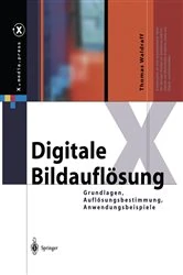 Book cover of Digitale Bildauflösung by Thomas Waldraff
