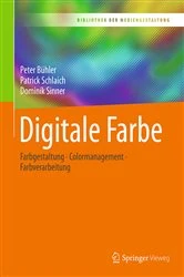 Book cover of Digitale Farbe by Peter Bühler
