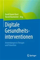 Book cover of Digitale Gesundheitsinterventionen by David Daniel Ebert
