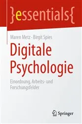 Book cover of Digitale Psychologie by Maren Metz