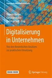 Book cover of Digitalisierung in Unternehmen by Thomas Barton