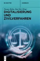 Book cover of Digitalisierung und Zivilverfahren by Thomas Riehm