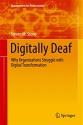 Book cover of Digitally Deaf by Steven M. Stone