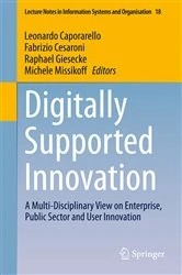 Book cover of Digitally Supported Innovation by Leonardo Caporarello