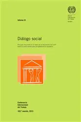 Book cover of Diálogo social by International Labour Office