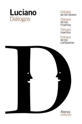 Book cover of Diálogos de los dioses / Diálogos de los muertos / Diálogos marinos / Diálogos de las cortesanas by Luciano