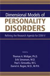 Book cover of Dimensional Models of Personality Disorders by Thomas A. Widiger