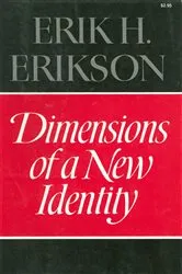 Book cover of Dimensions of a New Identity by Erik H. Erikson