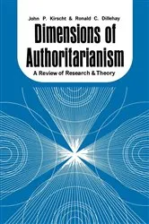 Book cover of Dimensions of Authoritarianism by John P. Kirscht
