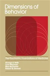 Book cover of Dimensions of Behavior by Leon Wurmser