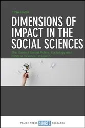 Book cover of Dimensions of Impact in the Social Sciences by Tina Haux