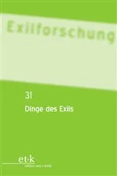Book cover of Dinge des Exils by Doerte Bischoff