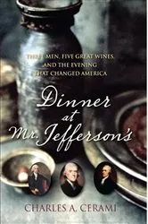 Book cover of Dinner at Mr. Jefferson's by Charles A. Cerami