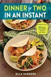 Book cover of Dinner for Two in an Instant by Ella Sanders