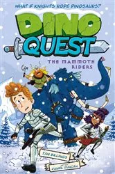 Book cover of Dino Quest: The Mammoth Riders by Ian Billings