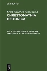 Book cover of Diodori Liber IV et major pars libri V ac Pausaniae Liber IV by Ernst Friedrich Poppo