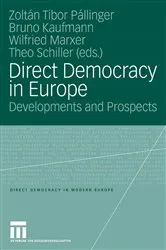 Book cover of Direct Democracy in Europe by Zoltán Tibor Pállinger