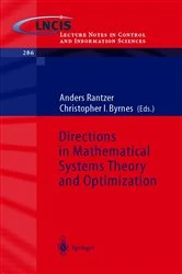 Book cover of Directions in Mathematical Systems Theory and Optimization by Anders Rantzer