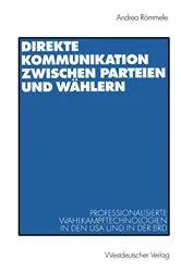 Book cover of Direkte Kommunikation zwischen Parteien und Wählern by Andrea Römmele