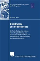 Book cover of Direktzusage und Pensionsfonds by Michael Thaut