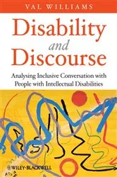 Book cover of Disability and Discourse by Val Williams