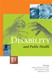 Book cover of Disability and Public Health by Charles E. Drum