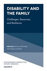 Book cover of Disability and the Family by Patricia Neff Claster