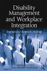 Book cover of Disability Management and Workplace Integration by Henry G. Harder