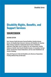 Book cover of Disability Rights, Benefits, and Support Services Sourcebook (2nd ed.) by Unknown