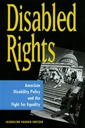 Book cover of Disabled Rights by Jacqueline Vaughn Switzer