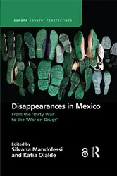 Book cover of Disappearances in Mexico by Silvana Mandolessi