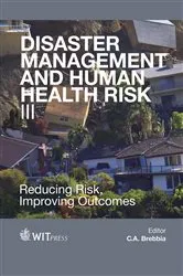 Book cover of Disaster Management and Human Health Risk III by C. A. BREBBIA