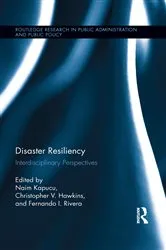 Book cover of Disaster Resiliency by Naim Kapucu