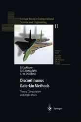 Book cover of Discontinuous Galerkin Methods by Bernardo Cockburn