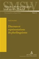 Book cover of Discours et représentations du plurilinguisme by Jürgen Erfurt