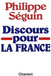 Book cover of Discours pour la France by Philippe Séguin