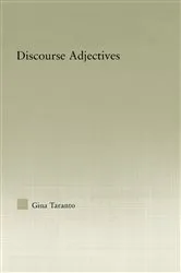 Book cover of Discourse Adjectives by Gina Taranto