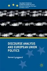 Book cover of Discourse Analysis and European Union Politics by Kennet Lynggaard