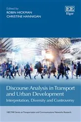 Book cover of Discourse Analysis in Transport and Urban Development by Robin Hickman