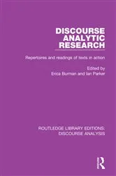 Book cover of Discourse Analytic Research by Unknown