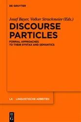 Book cover of Discourse Particles by Josef Bayer