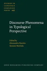 Book cover of Discourse Phenomena in Typological Perspective by Unknown