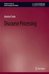 Book cover of Discourse Processing by Manfred Stede